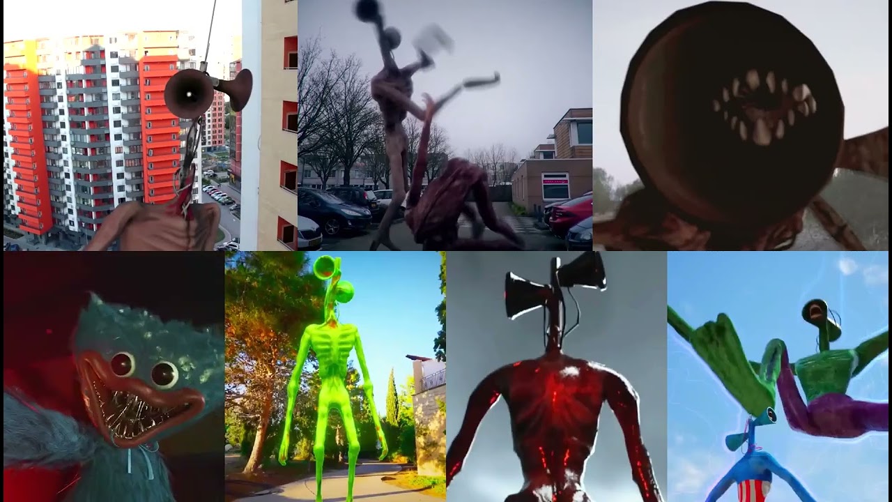 Head houce vs siren head coffin dance ( cover ) #sirenhead #coffindance 