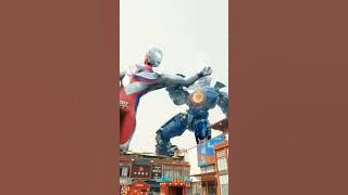 Torang pasukan damai Batudaa versi Ultraman vs robot