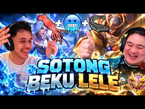New Atlas X Selena Combo!! FROZEN SQUID CATFISH Auto WIN!! - Mobile Legends