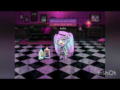 Cara membuat slime  versi gacha life indo(sorry kalau kecepatan)