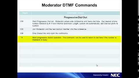 GA Gateway Conference -Module 6 Conference Management via Real View and DTMF Controls