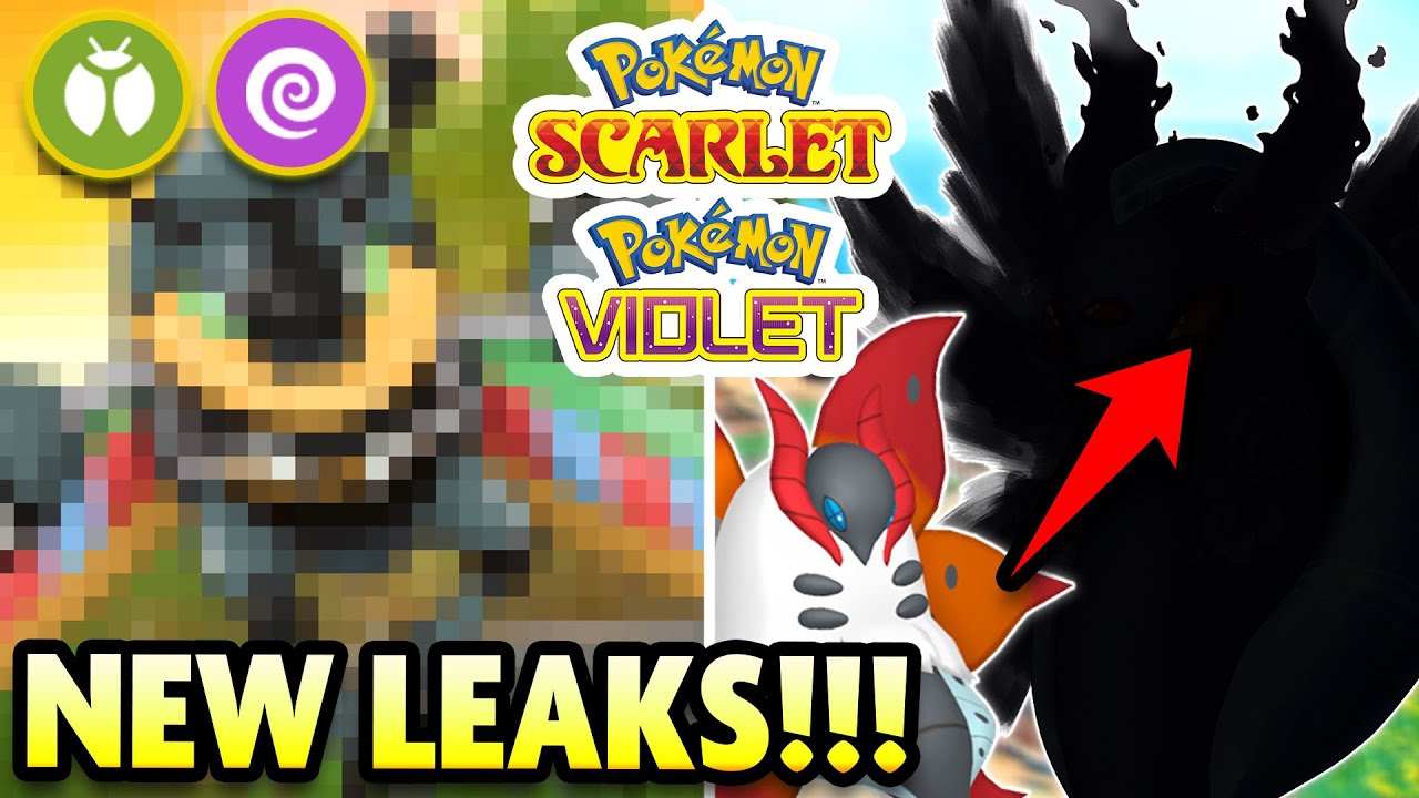 HUGE PARADOX FORM UPDATE! NEW LEAKS for Pokemon Scarlet and Violet! 