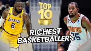 TOP 10 Richest NBA Basketball Players 2024 | Who Is #1 You Guess? | NBA Basketball Players