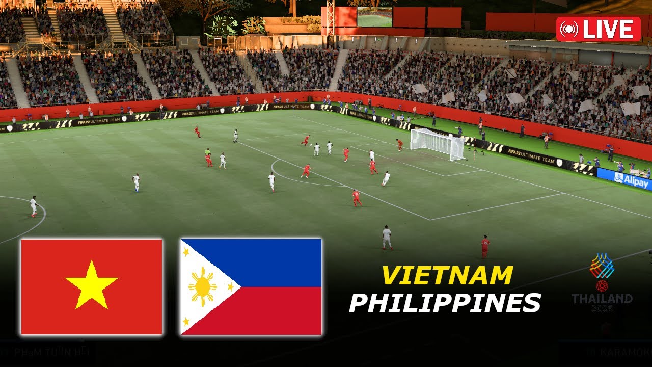 🔴Philippines vs Vietnam / Southeast Asian Women's Games Final 2025 | eFootball PES 21 Simulation