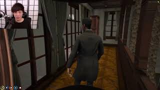 Sykkuno Reaction To Portrait Of Him With Cleanbois In Clean Manor... Ray, Yuno, Tony Lang Nopixel