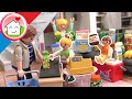 Playmobil en francais Son propre supermarché dans le salon - Famille Hauser