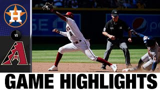 Astros vs. D-backs Game Highlights 4/13/22 | MLB Highlights
