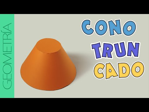 Video: Cómo Construir Un Cono Truncado