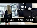 DIOR & CHANEL SHOPPING VLOG | Unboxing Chanel shoes