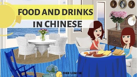 Food and Drinks in Mandarin | Learn Chinese Vocabulary