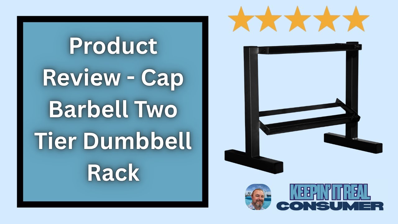 CAP Barbell Two-Tier Dumbbell Rack Review | Heavy-Duty Home Gym Storage Solution