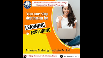 Instrumentation Design Engineering Training Course. Mode: Online. WhatsApp+91-9990111835