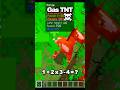 Gas TNT Flying TNT Cloud TNT  and Hot Potato TNT in MINECRAFT #minecraft
