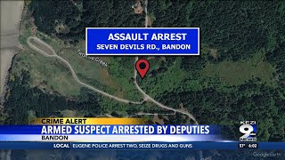 Armed Suspect Arrested by Deputies
