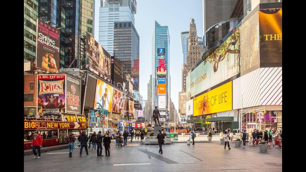 New York City Walking Tour (Times Square) 2021