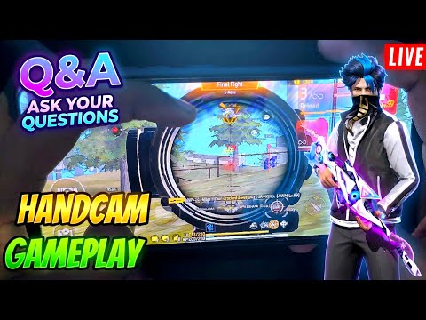 NITESH GAMING is Live Now 😱 | Q&A Live | Handcam gaming | NITESH GAMING