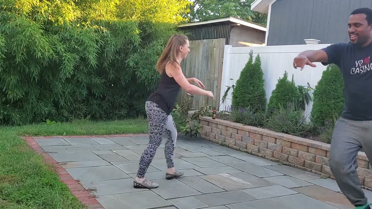 Adrian and Amanda Casino social dance practices