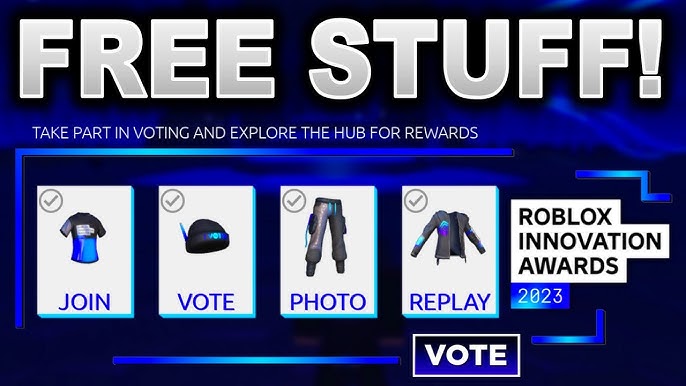 NEW* HOW TO GET FREE ROBLOX INNOVATION AWARDS 2023 ITEMS FAST! 😎 🥳 