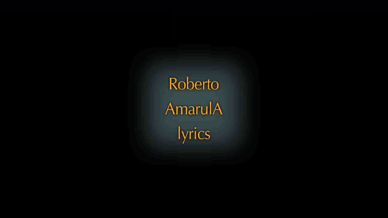 Download Roberto - Amarula Lyrics