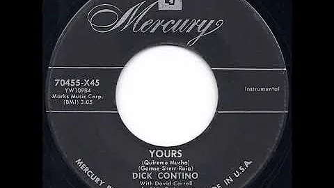 1954 HITS ARCHIVE: Yours - Dick Contino