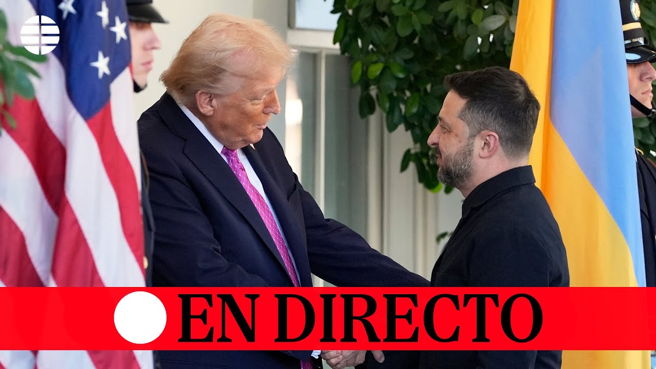🔴 DIRECTO | Trump y Zelenski se reúnen en la Casa Blanca - YouTube