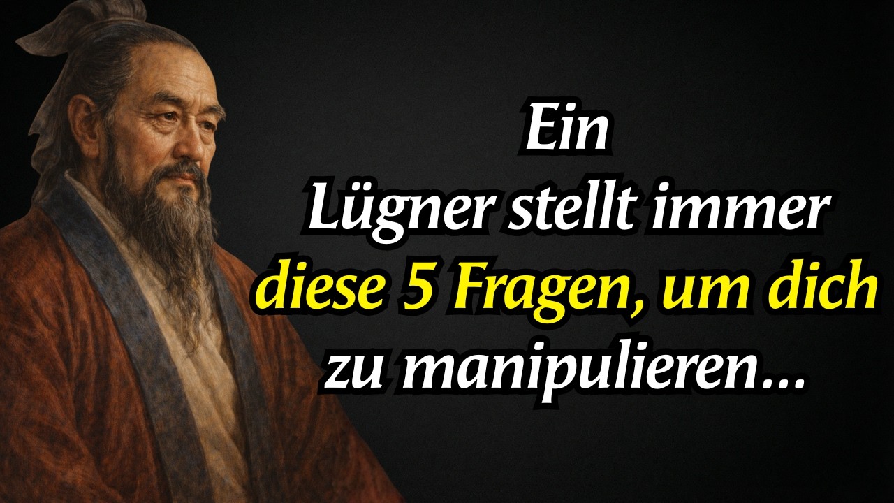 5 Fragen, die ein Lügner immer stellt, um dich zu manipulieren | Lebenslektionen von Mencius