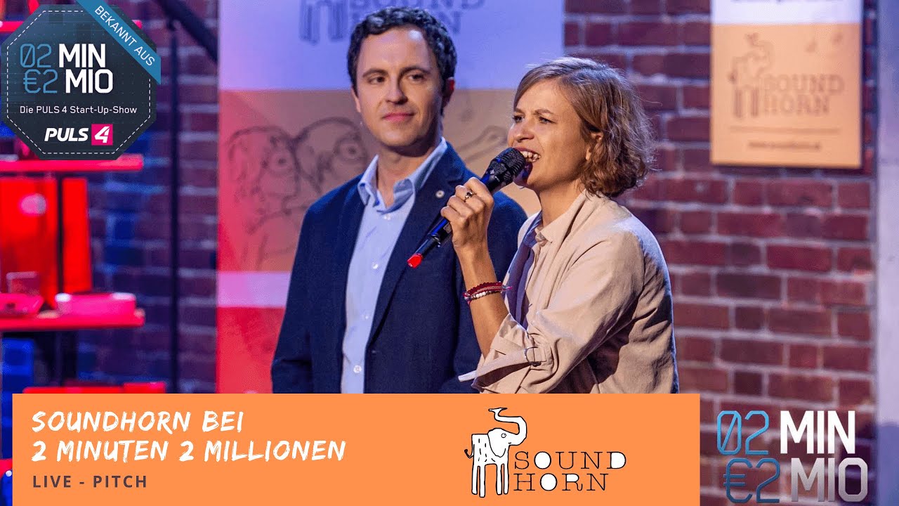 Soundhorn bei 2 Minuten 2 Millionen