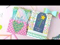 Easy Junk Journal Mini Album with lots of fun pockets!