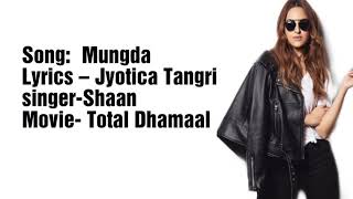 Mungda Song lyrics Ajay Devgn