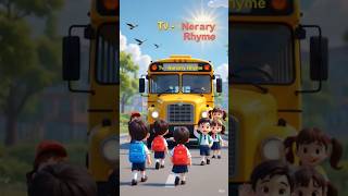 Cute School Bus Fun Ride 🚌😍 #shorts  #YouTubeShorts #Viral #Trending #FYP #viral #babyfun #animation