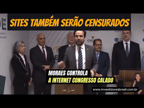 ANATEL SE JUNTA A MORAES PARA  CONTROLAR A INTERNET