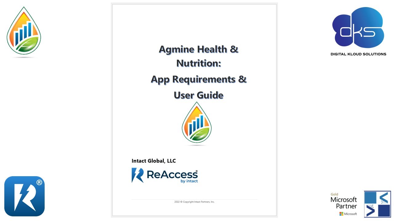 Agmine Rapid Development Health Nutrition App July2022 YouTube