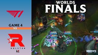 T1 vs KT π₯Faker ANIVIA! | WORLDS FINALS 2025 Game 4