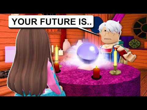 Fortune Teller Knew My FUTURE! (Roblox Bloxburg)