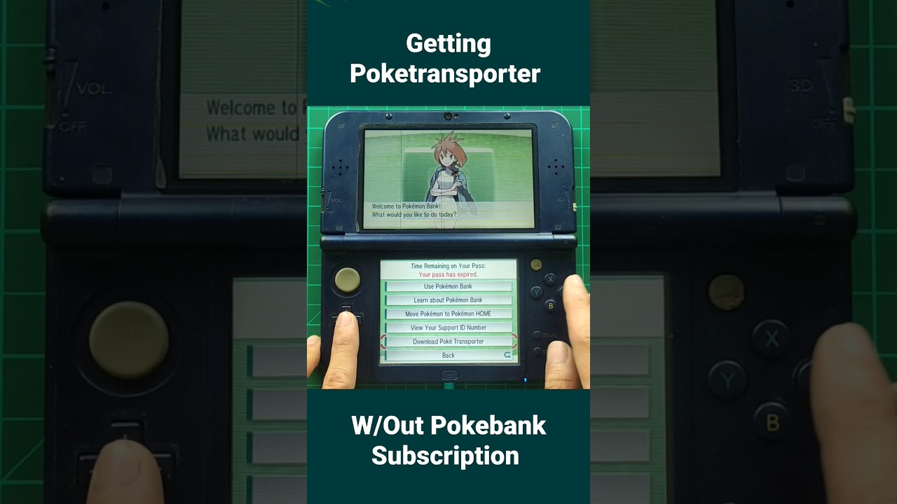 Pokémon Bank, Nintendo 3DS download software, Games