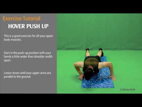 How to do: HOVER PUSH UP