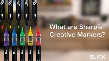 Sharpie Creative Markers Explained: Acrylic Color with the Control of a Marker