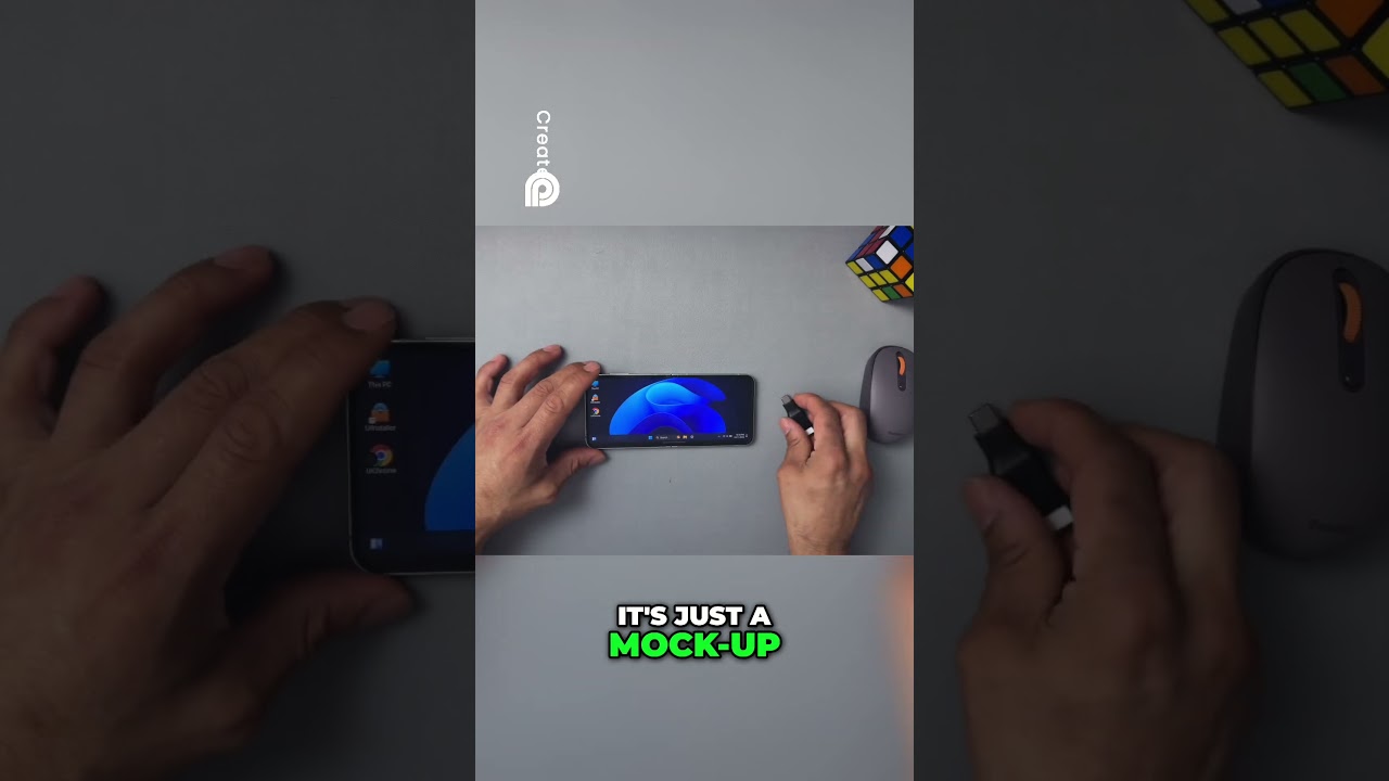 Windows 11 on Android  The ULTIMATE Mock up Explained! 