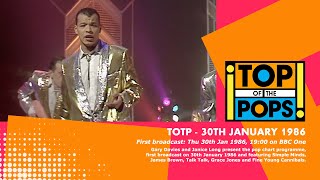 Top of the Pops - 30th January 1986