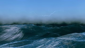 Giant Ocean Storm - VFX in Maya