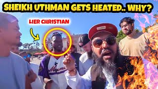 🔴LIVE DEBATE🔥SNEAKO & Shaykh Uthman v/s Christian Preacher❗Lies Caught on Tape