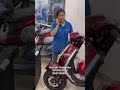 কমাকি কোম্পানির ইলেকট্রিক স্কুটি একবার চার্জ করলে চলবে ৩২২ কিলোমিটার সাথে টলি ব্যাগ কিম্বা গ্যাস ওভে