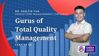 Gurus of Total Quality Management