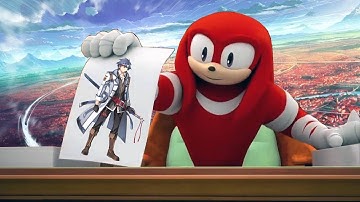 knuckles reacts to trails of cold steel characters (and reverie slightly)