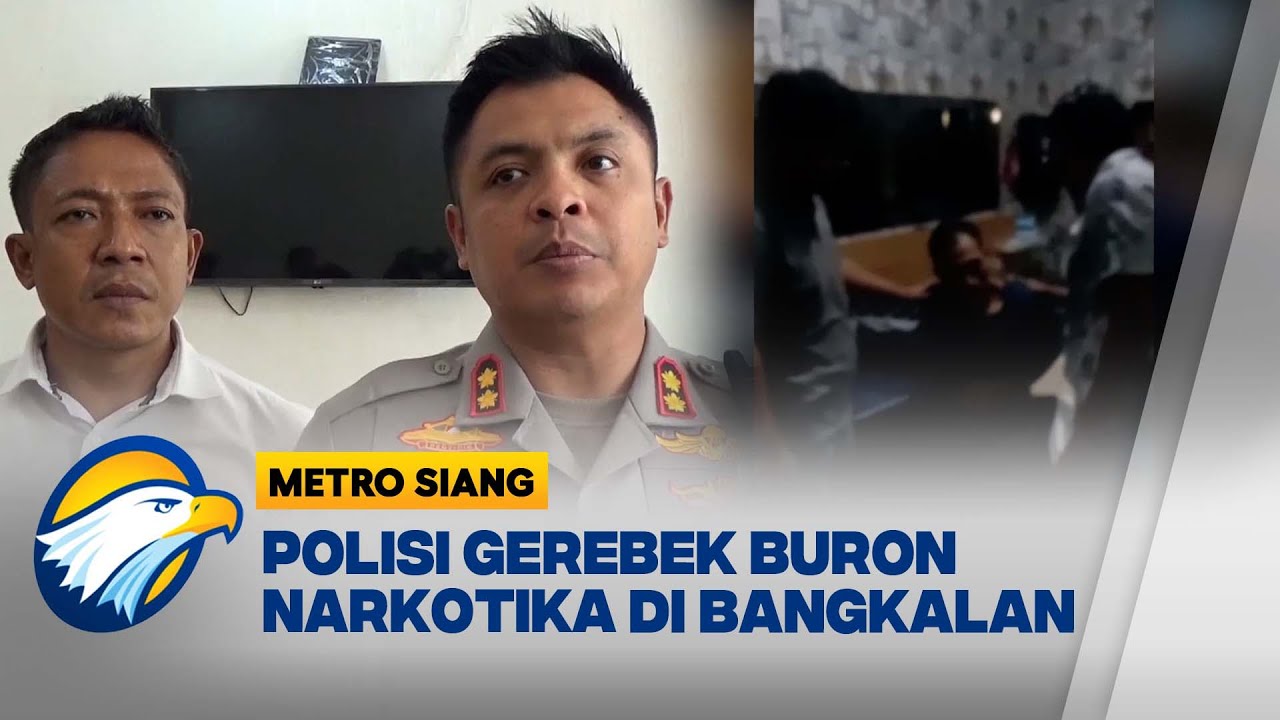 Penggerbekan Narkoba di Bangkalan Madura [Metro Siang]