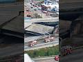 This overpass on I95N in Philadelphia has completely collapsed from a truck fire 🤯