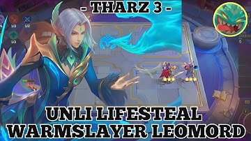 Tharz 3 - 2 LEGENDS ONLY 3 Star Warmslayer Leomord & Ling New Meta Synergy | New Strategy For Tharz
