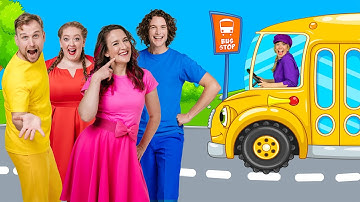 Wheels on the Bus (Extended!) - Nursery Rhymes with Bounce Patrol