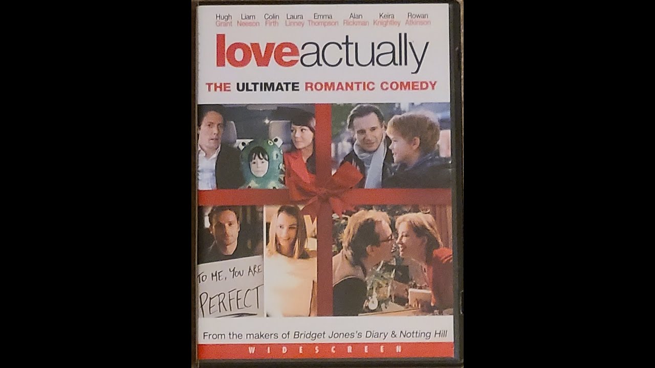 Opening to Love Actually 2004 DVD