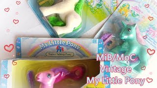 Mib Moc Vintage My Little Pony Haul
